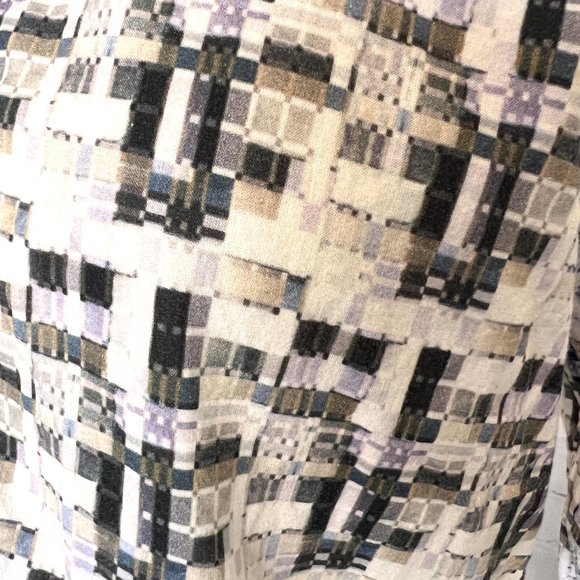 Theory - Blouse - Womens - Pixel Print - Size Small - Picture 4 of 8